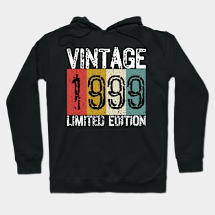 24 Years Old Vintage 1999 Limited Edition 24th Birthday gift Hoodie